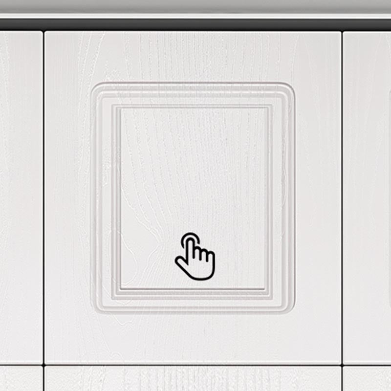 Moderne Kleiderschrank weiße Farbe Holzgarderobe Kleiderschrank mit Schublade