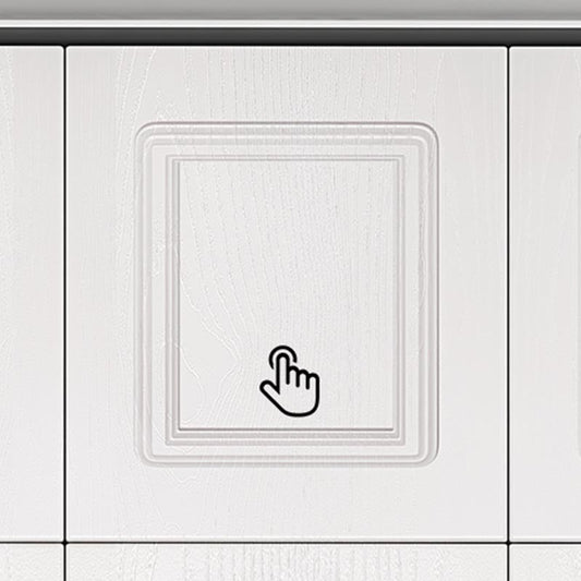 Moderne Kleiderschrank weiße Farbe Holzgarderobe Kleiderschrank mit Schublade