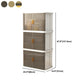 Hedendaagse niet-hangende Armoire Plastic Garderobe Closet met deur