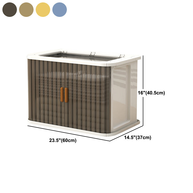 Hedendaagse niet-hangende Armoire Plastic Garderobe Closet met deur