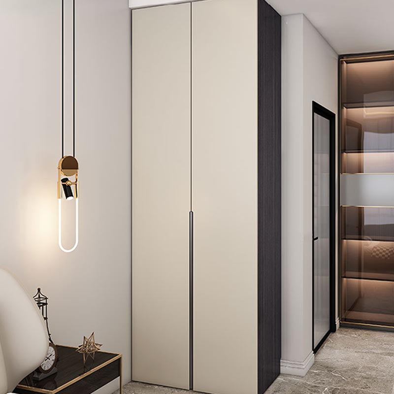 Armario blanco de madera fabricada gabinete de almacenamiento moderno para dormitorio