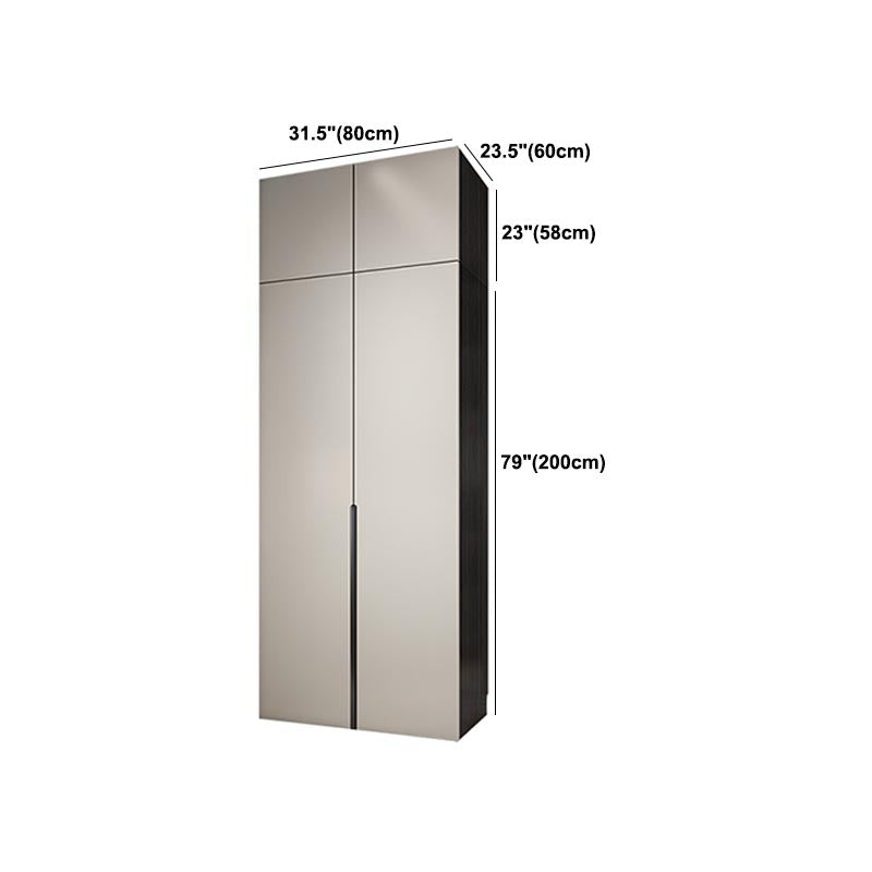 Armario blanco de madera fabricada gabinete de almacenamiento moderno para dormitorio