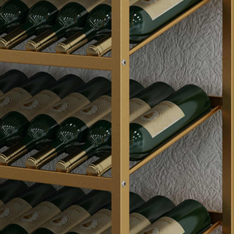 Hedendaagse metalen wijnrek flesfleshouder voor woonkamer