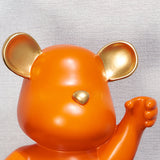 Porte-bouteille en résine de table à vilting moderne pour salon