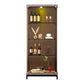 Luxury Floor Wine Bottle Rack Metal Bottle Holder for Living Room