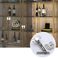 Luxury Floor Wine Bottle Rack Metal Bottle Holder for Living Room