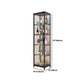 Luxury Floor Wine Bottle Rack Metal Bottle Holder for Living Room