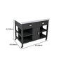Moderne stijl Rolling Kitchen Cart Marble Kitchen Island Cart met lade