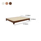 Vaste kleur Scandinavisch latbed gebogen bed met aangepaste houten benen