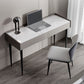 Contemporary Marble Office Desk Parsons With Metal Legs Writing Desk Clearhalo 'furn' 'furn_office_desk' 'Furniture' 'Office Desks' 'Office Furniture' 'office_desk' 5916654
