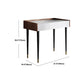 Contemporary Marble Office Desk Parsons With Metal Legs Writing Desk Clearhalo 'furn' 'furn_office_desk' 'Furniture' 'Office Desks' 'Office Furniture' 'office_desk' 5916660