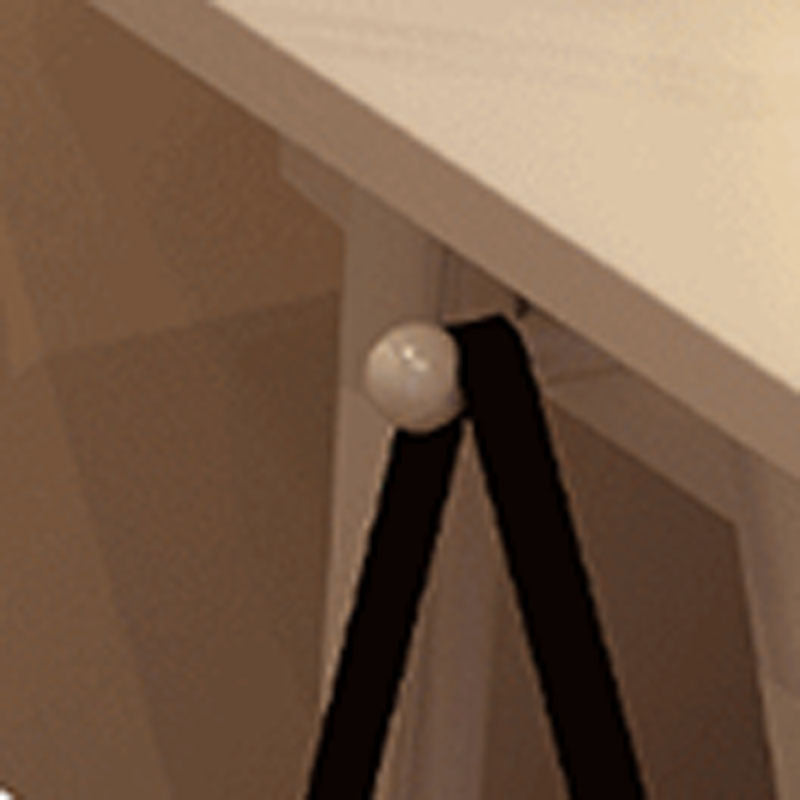 Rectangular Solid Wood Writing Desk Modern Trestle Writing Desk for Home