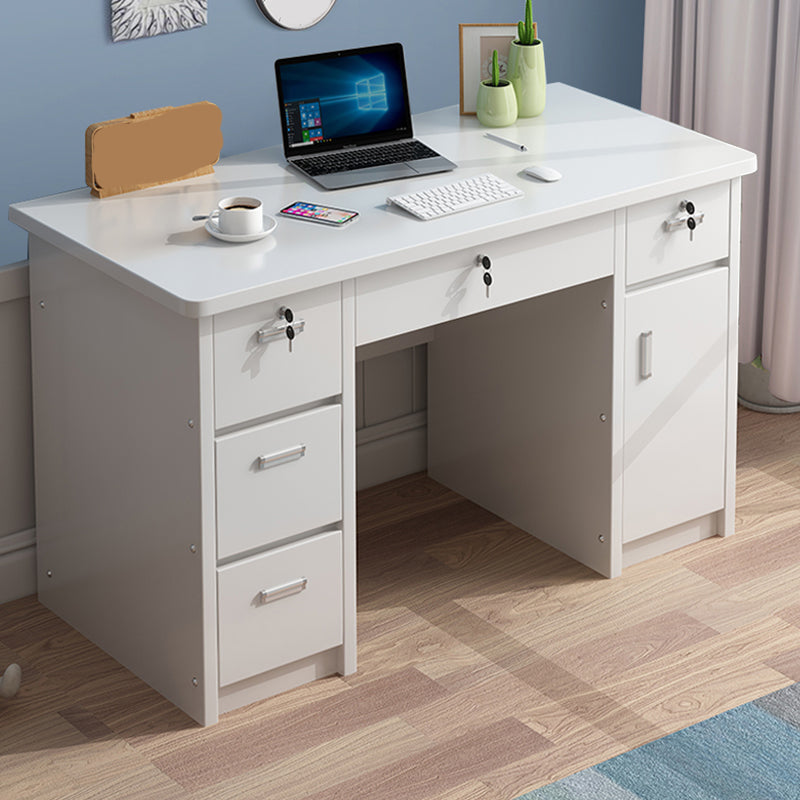 29 "H Écriture rectangulaire avec des tiroirs de verrouillage bureau de bureau