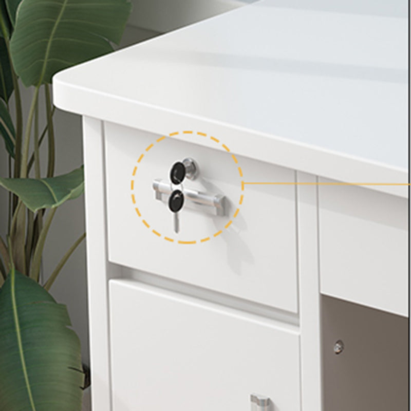 29 "H Écriture rectangulaire avec des tiroirs de verrouillage bureau de bureau