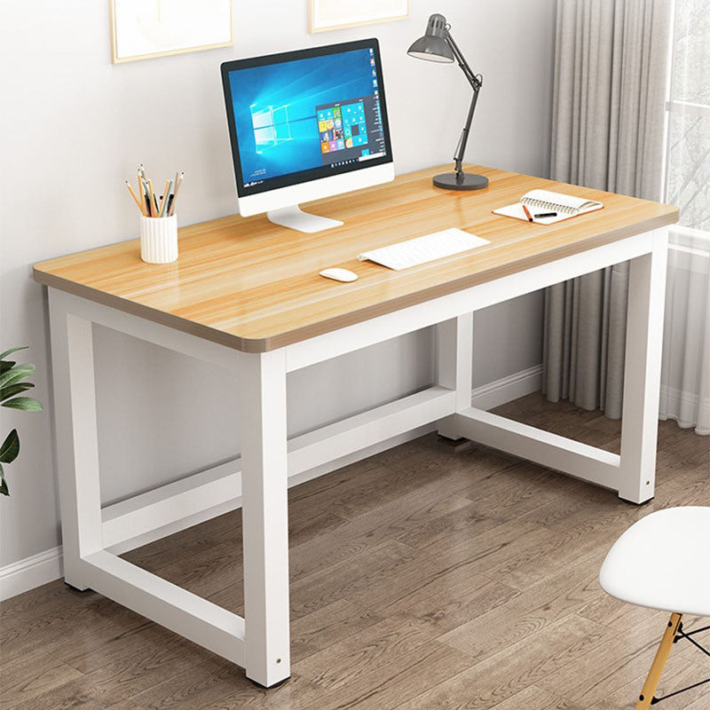 Industrial Writing Desk Manufactured Wood Office Desk for Home and Office Clearhalo 'furn' 'furn_office_desk' 'Furniture' 'Office Desks' 'Office Furniture' 'office_desk' 5916844