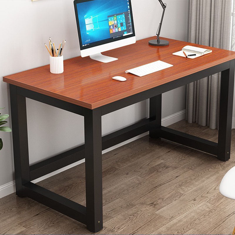 Industrial Writing Desk Manufactured Wood Office Desk for Home and Office Clearhalo 'furn' 'furn_office_desk' 'Furniture' 'Office Desks' 'Office Furniture' 'office_desk' 5916846