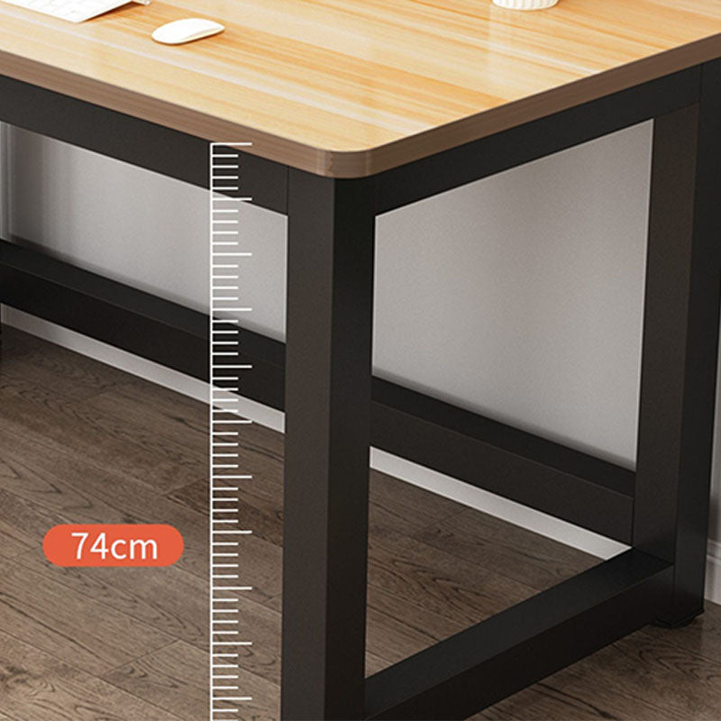 Industrial Writing Desk Manufactured Wood Office Desk for Home and Office Clearhalo 'furn' 'furn_office_desk' 'Furniture' 'Office Desks' 'Office Furniture' 'office_desk' 5916849