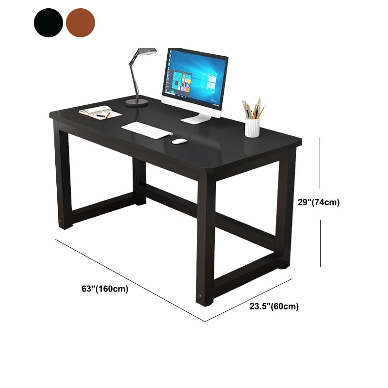 Industrial Writing Desk Manufactured Wood Office Desk for Home and Office Clearhalo 'furn' 'furn_office_desk' 'Furniture' 'Office Desks' 'Office Furniture' 'office_desk' 5916871