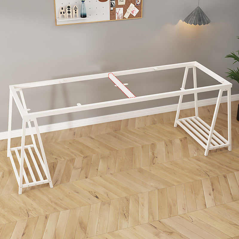 Manufactured Wood Rectangle Writing Desk Home Glam Office Desk Clearhalo 'furn' 'furn_office_desk' 'Furniture' 'Office Desks' 'Office Furniture' 'office_desk' 5916952