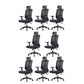 Contemporary Ergonomic Office Chair High Back Adjustable Chair