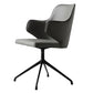 Modern Fixed Arms Office Chair Leather Ergonomic No Wheels Chair Clearhalo 'furn' 'furn_office_chair' 'Furniture' 'Office Chairs' 'Office Furniture' 'office_chair' 5917066