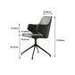 Modern Fixed Arms Office Chair Leather Ergonomic No Wheels Chair Clearhalo 'furn' 'furn_office_chair' 'Furniture' 'Office Chairs' 'Office Furniture' 'office_chair' 5917073