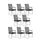 19"W Contemporary Office Chair Black Breathable AirGrid Desk Chair