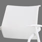 Silla para conferencias con respaldo medio Silla para invitados con base metálica contemporánea