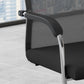 18"W Contemporary Office Chair Black Breathable AirGrid Desk Chair Clearhalo 'furn' 'furn_office_chair' 'Furniture' 'Office Chairs' 'Office Furniture' 'office_chair' 5917236