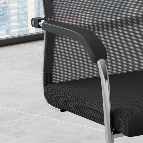 18"W Contemporary Office Chair Black Breathable AirGrid Desk Chair Clearhalo 'furn' 'furn_office_chair' 'Furniture' 'Office Chairs' 'Office Furniture' 'office_chair' 5917236