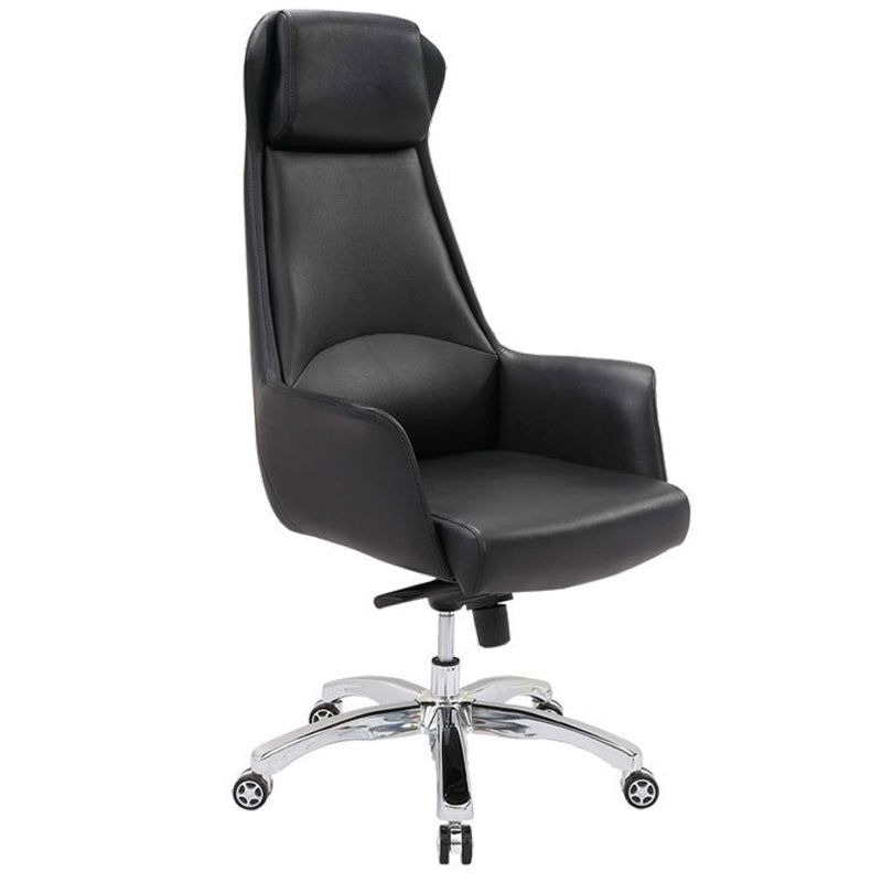 モダンなパッド入り武器庫の椅子革の高さ調整可能な椅子