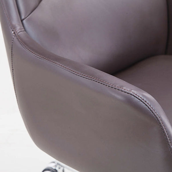 モダンなパッド入り武器庫の椅子革の高さ調整可能な椅子