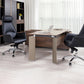 Contemporary Chair Black Leather Adjustable Seat Height Office Chair Clearhalo 'furn' 'furn_office_chair' 'Furniture' 'Office Chairs' 'Office Furniture' 'office_chair' 5917291