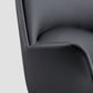 Contemporary Chair Black Leather Adjustable Seat Height Office Chair Clearhalo 'furn' 'furn_office_chair' 'Furniture' 'Office Chairs' 'Office Furniture' 'office_chair' 5917294
