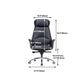 Contemporary Chair Black Leather Adjustable Seat Height Office Chair Clearhalo 'furn' 'furn_office_chair' 'Furniture' 'Office Chairs' 'Office Furniture' 'office_chair' 5917297
