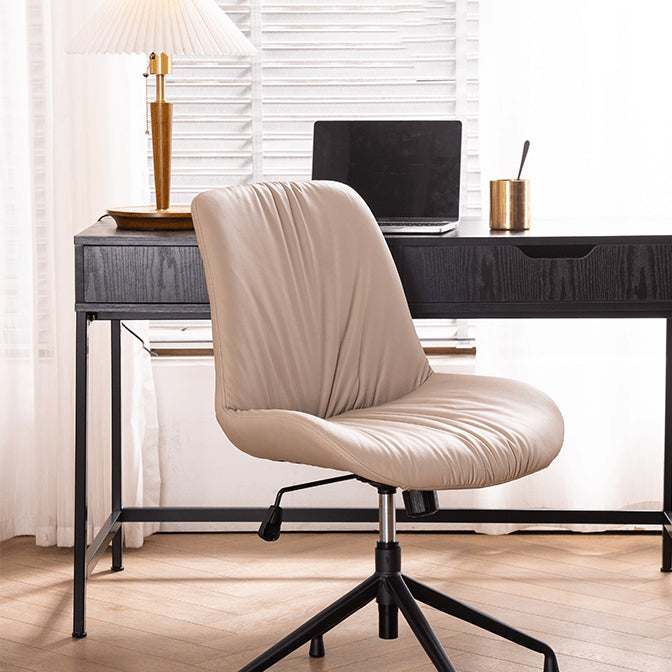 23"W Contemporary Office Chair Adjustable Seat Height Desk Chair Clearhalo 'furn' 'furn_office_chair' 'Furniture' 'Office Chairs' 'Office Furniture' 'office_chair' 5917314