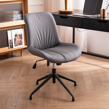 23"W Contemporary Office Chair Adjustable Seat Height Desk Chair Grey 1 Piece Clearhalo 'furn' 'furn_office_chair' 'Furniture' 'Office Chairs' 'Office Furniture' 'office_chair' 5917347