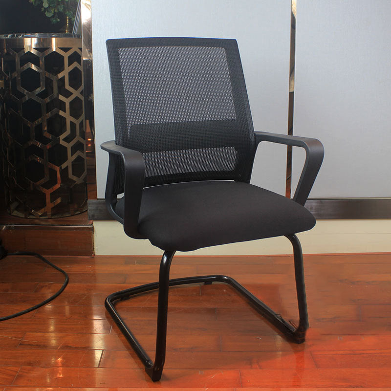 18 Wide Contemporary Office Chair Black Breathable AirGrid Desk Chair Clearhalo 'furn' 'furn_office_chair' 'Furniture' 'Office Chairs' 'Office Furniture' 'office_chair' 5917361