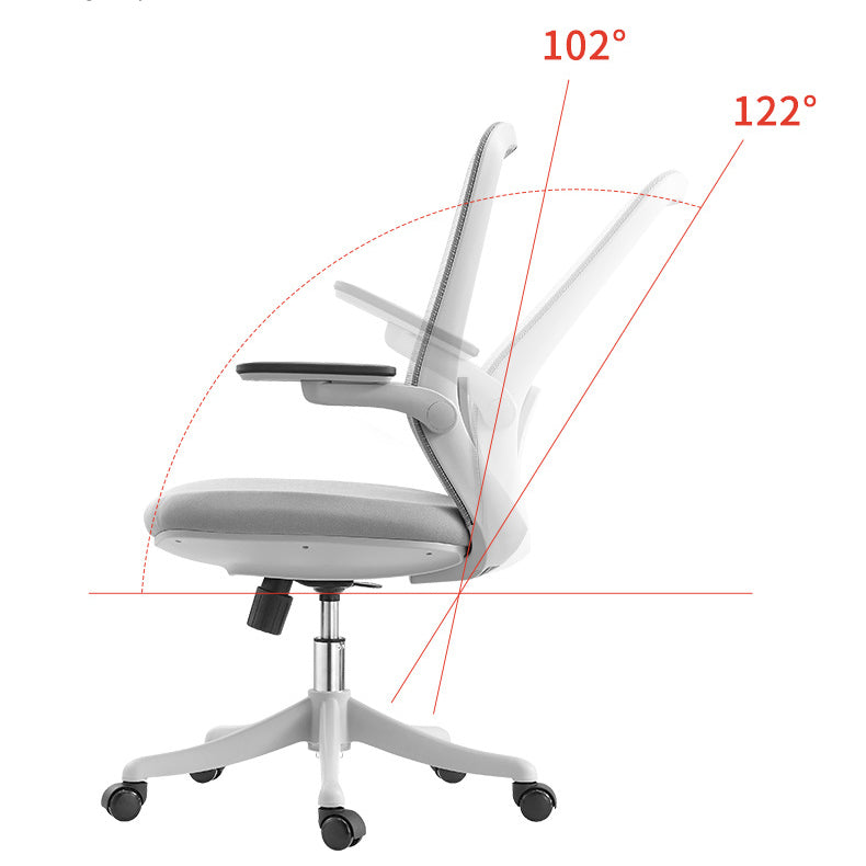 Contemporary Office Chair High Back Lumbar Support Desk Chair Clearhalo 'furn' 'furn_office_chair' 'Furniture' 'Office Chairs' 'Office Furniture' 'office_chair' 5917466