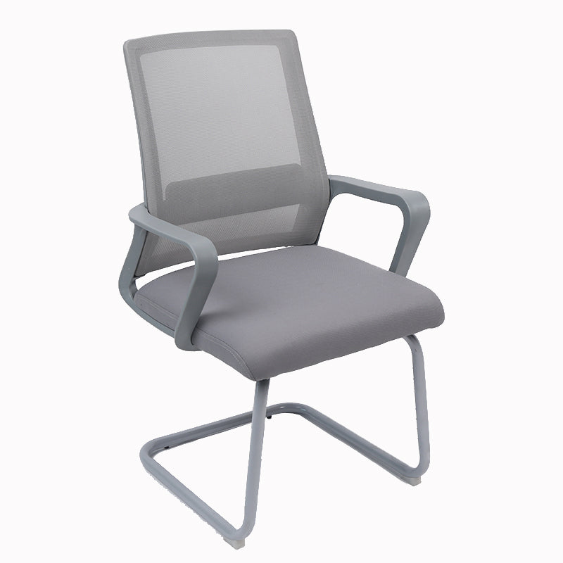 Modern Fixed Arms Office Chair Breathable AirGrid No Wheels Chair Clearhalo 'furn' 'furn_office_chair' 'Furniture' 'Office Chairs' 'Office Furniture' 'office_chair' 5917559