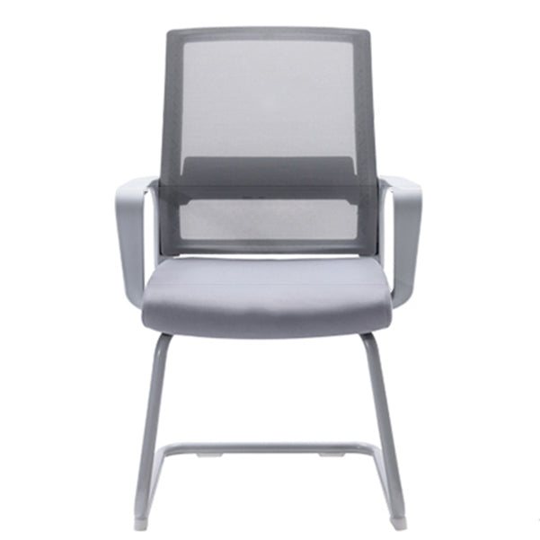 Modern Fixed Arms Office Chair Breathable AirGrid No Wheels Chair Clearhalo 'furn' 'furn_office_chair' 'Furniture' 'Office Chairs' 'Office Furniture' 'office_chair' 5917565
