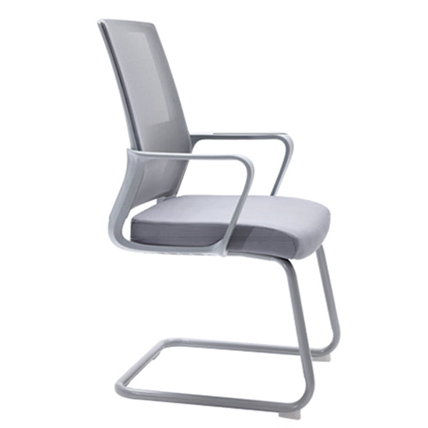 Modern Fixed Arms Office Chair Breathable AirGrid No Wheels Chair Clearhalo 'furn' 'furn_office_chair' 'Furniture' 'Office Chairs' 'Office Furniture' 'office_chair' 5917569