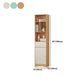 Modern Corner Vertical Shelf Bookcase Engineered Wood Book Shelf with Cabinets Clearhalo 'Bookcases' 'furn' 'furn_bookcases' 'Furniture' 'Office Furniture' 5917635