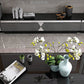 Glass and Wood TV Console Gorgeous Style Home Closed Black TV Stand Console Clearhalo 'furn' 'furn_tv_stands_entertainment_centers' 'Furniture' 'Living Room Furniture' 'TV Stands & Entertainment Centers' 'TV Stands & Media Storage Furniture' 'tv_stands_entertainment_centers' 5920334