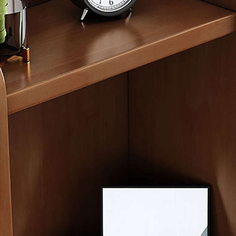 Comodino in legno massiccio tavolo da notte contemporanea con cassetti