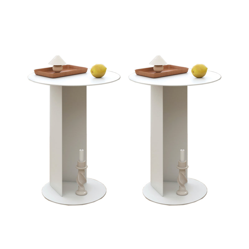 Gabinete de metal de metal en la mesita de noche moderna para el dormitorio