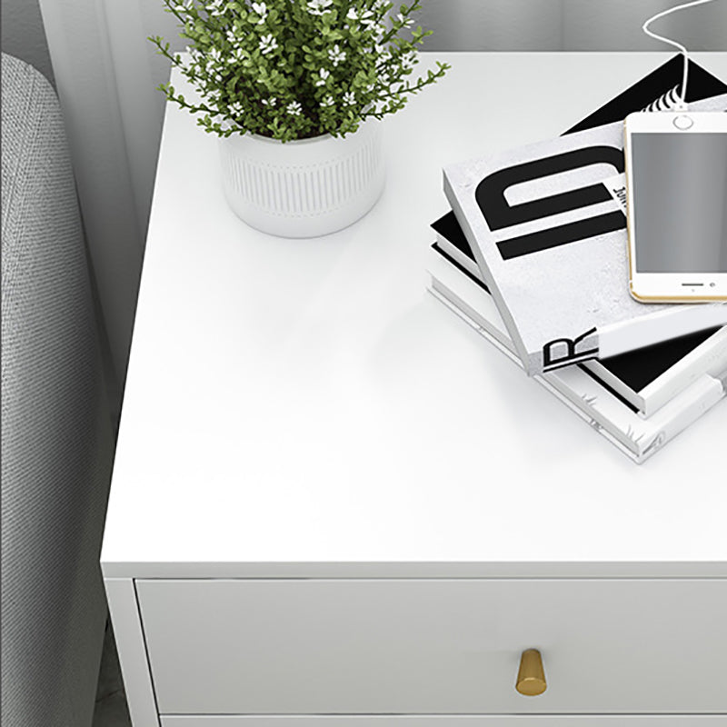 Pierras de gabinete de cabecera de madera de 20 "de altura incluida mesa de noche con cajón