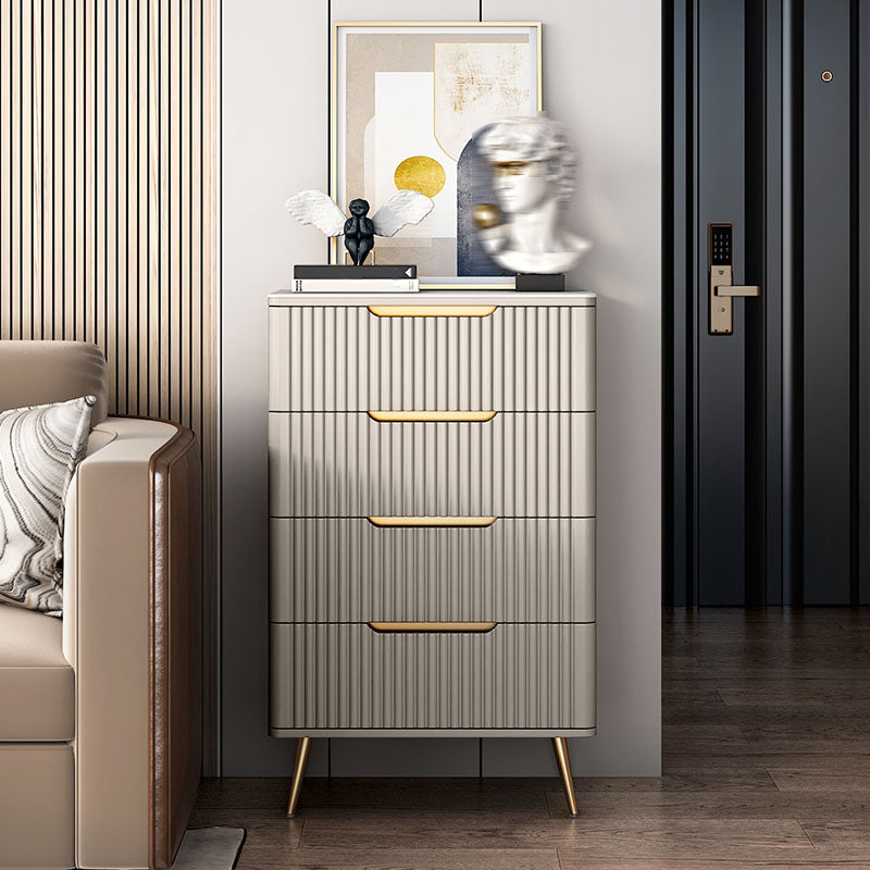 15,6-inch breedte Glam opbergkast steen dressoir met 4/5 laden