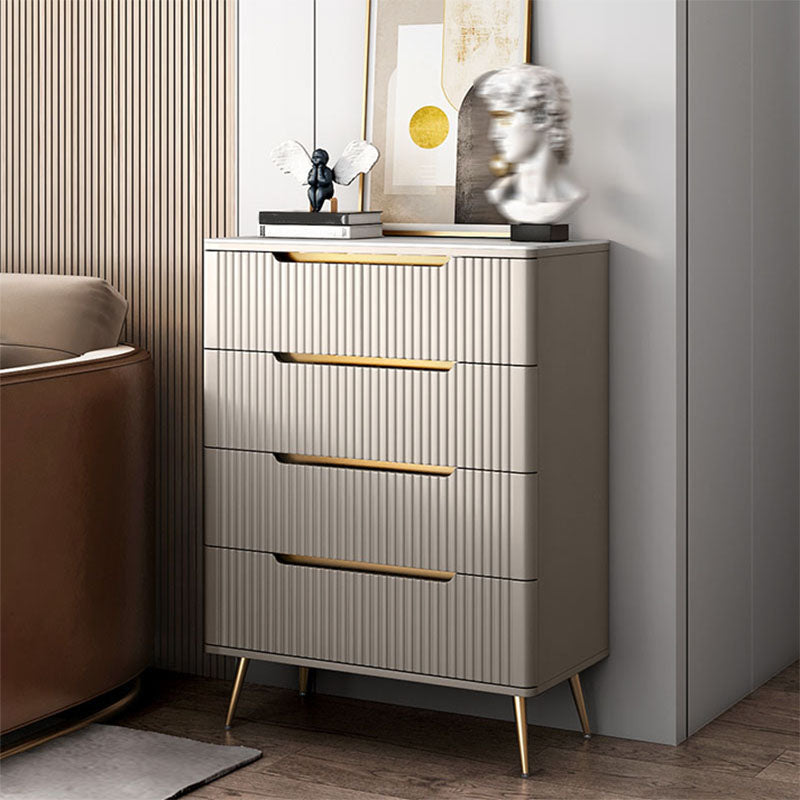 15,6-inch breedte Glam opbergkast steen dressoir met 4/5 laden