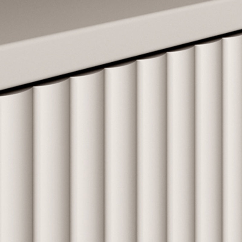 Glam -borst slaapkamer gemanipuleerde houten opbergkast met laden